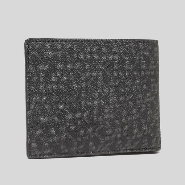 MICHAEL KORS Men's Cooper Billfold Wallet With Passcase Black 36U9LCRF6B