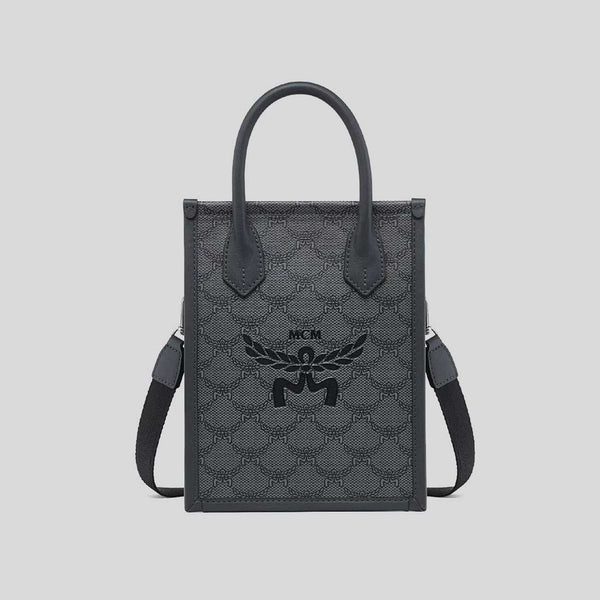 MCM Mini Himmel Tote In Lauretos Dark Grey MMTEAAC02ED001 lussocitta lusso citta