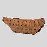 MCM Medium Fursten Belt Bag In Visetos Cognac MMZAAFI01CO001