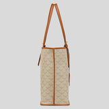 MCM Himmel Shopper In Lauretos Oatmeal MWPESAC03I9001