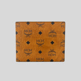 MCM Bifold Wallet In Visetos Original Cognac MXSFATA04CO001