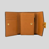 MCM Tracy Trifold Wallet In Visetos Cognac MYSAAPA02CO001