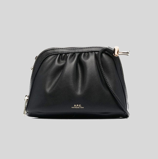 A.P.C. Ninon Small Drawstring Bag Black F61765LZZ