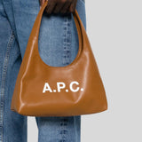 A.P.C. Baby Ninon Shoulder Bag Camel PUAAT-F67027