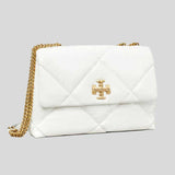 TORY BURCH Kira Diamond Quilt Convertible Shoulder Bag Blanc 154704