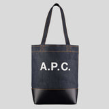A.P.C. Axel Unisex Tote Bag Dark Navy CODDP-M61444