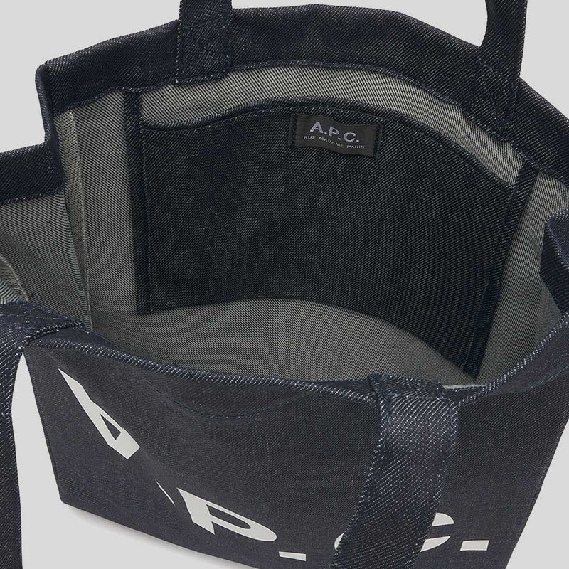 A.P.C. Laure Unisex Shopping Tote Bag Indigo COCSXM61445IAI