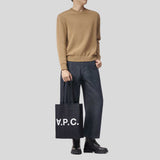 A.P.C. Laure Unisex Shopping Tote Bag Indigo COCSXM61445IAI