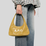 A.P.C. Baby Ninon Shoulder Bag Olive Claire PUAAT-F67027