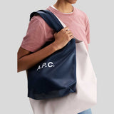 A.P.C. Ninon Small Tote Bag Dark Navy PUAAT-M61861