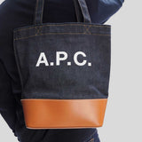 A.P.C. Axel Small Unisex Tote Bag Caramel COHLO-M61568