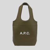 A.P.C. Ninon Small Tote Bag Kaki Militaire PUAAT-M61861