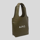 A.P.C. Ninon Small Tote Bag Kaki Militaire PUAAT-M61861