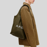 A.P.C. Ninon Small Tote Bag Kaki Militaire PUAAT-M61861