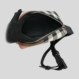 BURBERRY Sonny Nova Check Unisex Bum Bag Taupe Brown 80845551