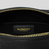 BURBERRY Small Camera Bag Check Canvas Black 81140741