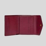 COACH Colorblock Coated Canvas Signature Wyn Small Wallet Tan Rust C2329