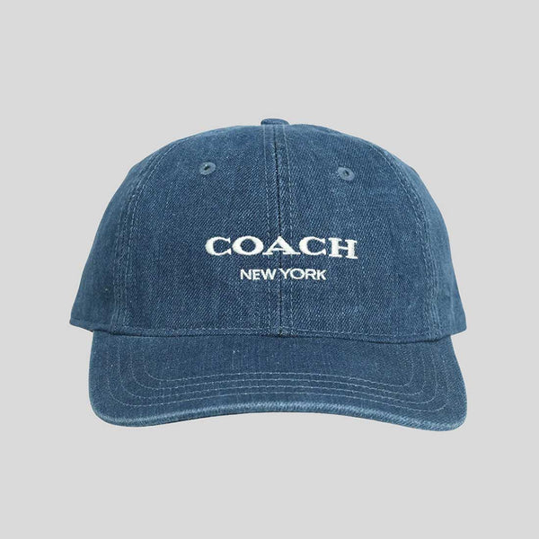 COACH Denim Baseball Hat CAA62
