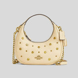 COACH Carmen Mini Crossbody Bag With Crystal Moonlight CAK87