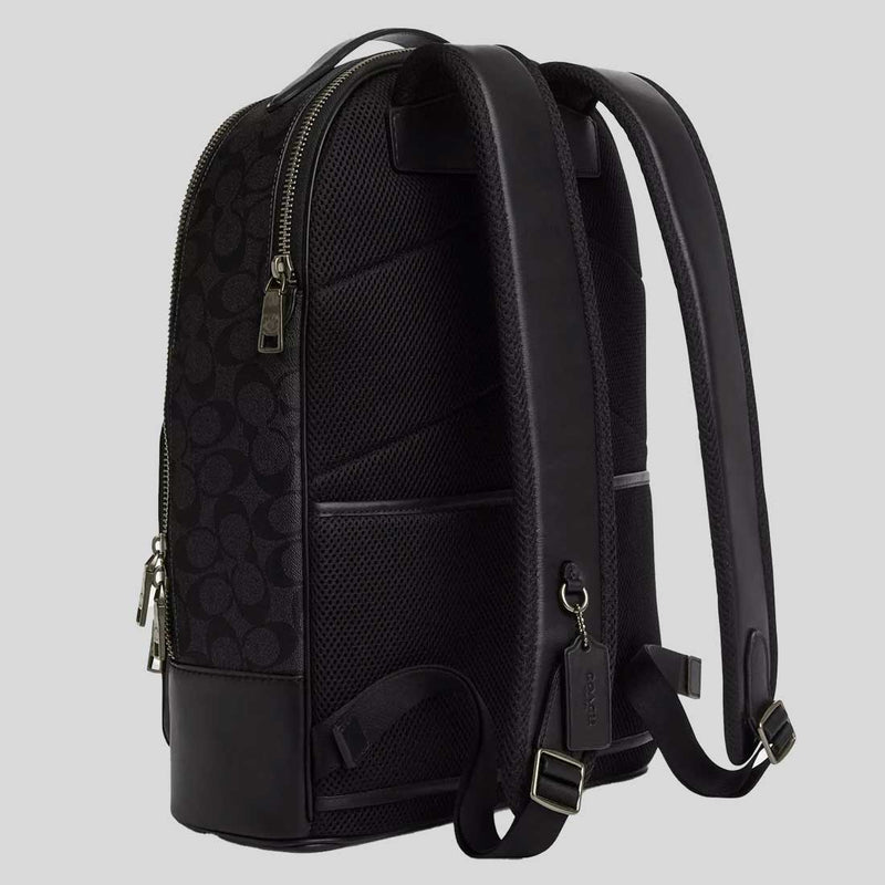 COACH Ethan Backpack In Signature Canvas Black CL962