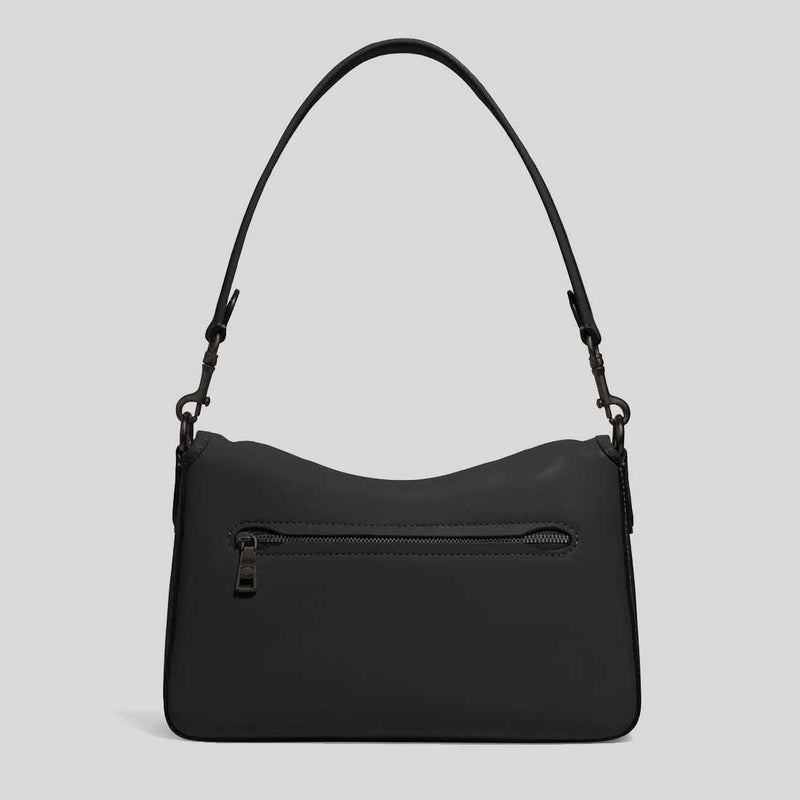 COACH Soft Tabby Shoulder Bag Black C4823