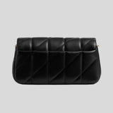 COACH Tabby Chain Crossbody Bag 19 With Quilting Black CBH23