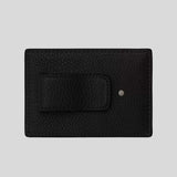 COACH Card Case With Money Clip Black CCF97