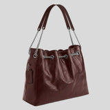 COACH Evelyn Shoulder Bag With Quilting Maple CDR00