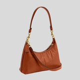 COACH Juliet Shoulder Bag 25 With Quilting Amber Brown CDZ65