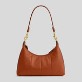 COACH Juliet Shoulder Bag 25 With Quilting Amber Brown CDZ65
