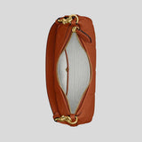 COACH Juliet Shoulder Bag 25 With Quilting Amber Brown CDZ65