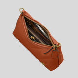 COACH Juliet Shoulder Bag 25 With Quilting Amber Brown CDZ65