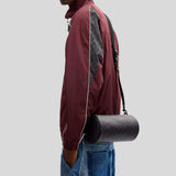 COACH Andre Barrel Bag 24 In Signature Canvas Matte Black/Black Signature CET75