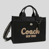 COACH Cargo Tote Bag Black CP158