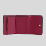 COACH Mila Small Flap Wallet Dark Fuchsia CAO13