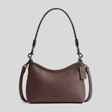 COACH Laurel Small Shoulder Bag Dark Stone CBH16