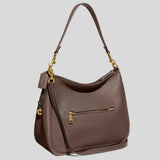 COACH Cary Shoulder Bag Dark Stone CC435