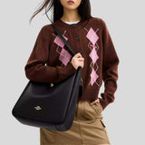 COACH Hadley Large Shoulder Bag Black CCD65