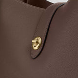 COACH Hadley Large Shoulder Bag Dark Stone CCD65