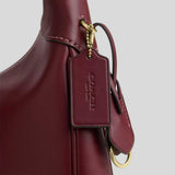 COACH Ella Shoulder Bag Maroon CCE48
