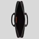 COACH Ethan Large Brief In Signature Canvas Charcoal/Black CCF56