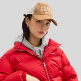 COACH Coach 1941 Varsity Trucker Hat Light Saddle CCN87