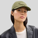 COACH Soho Flat Brim Baseball Hat Olive CCQ59