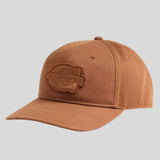 COACH Soho Flat Brim Baseball Hat Sable CCQ59