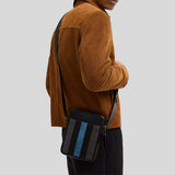 COACH Sullivan Crossbody Bag In Signature Canvas With Varsity Stripe Walnut Multi CDC55