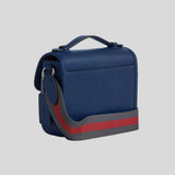 COACH Racer Crossbody Bag With Varsity Stripe Webbing Deep Blue Multi CDC83