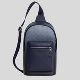 COACH West Pack In Ombre Signature Canvas Silver/Blue CDX98