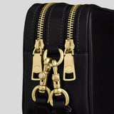COACH Mini Carey Crossbody Bag Black CEA02
