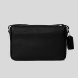 COACH Jack Small Flap Crossbody Bag Black CEW73