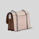 COACH Mini Klare Crossbody Bag In Signature Canvas Sand/Taupe CW206
